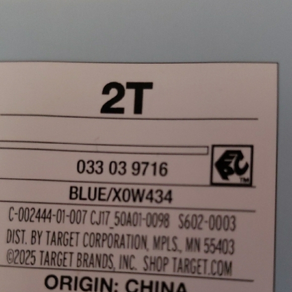 Cat & Jack Kids Sweatshirt - Red and Blue Stripes - Picture 6 of 6